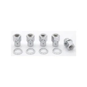 Weld Lug Nuts 1/2" RH Open End w/ Washers 5-Pack