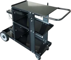 Weldpro L25007 Welding Cart Three-Tiered Steel New