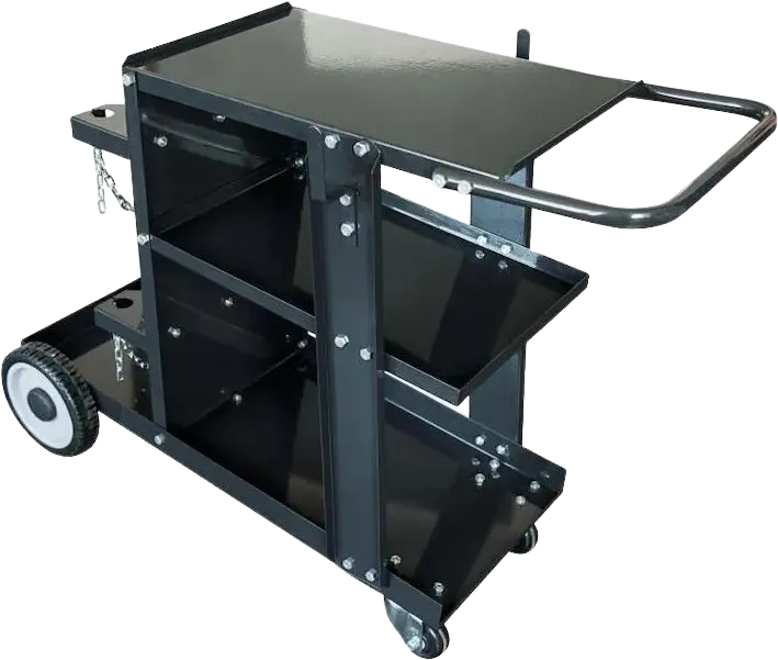 Weldpro L25007 Welding Cart Three-Tiered Steel New