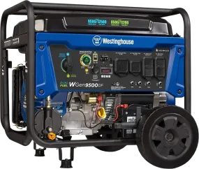 Westinghouse WGen9500DF Generator 9500W/12500W 50 Amp Remote Start Dual Fuel New