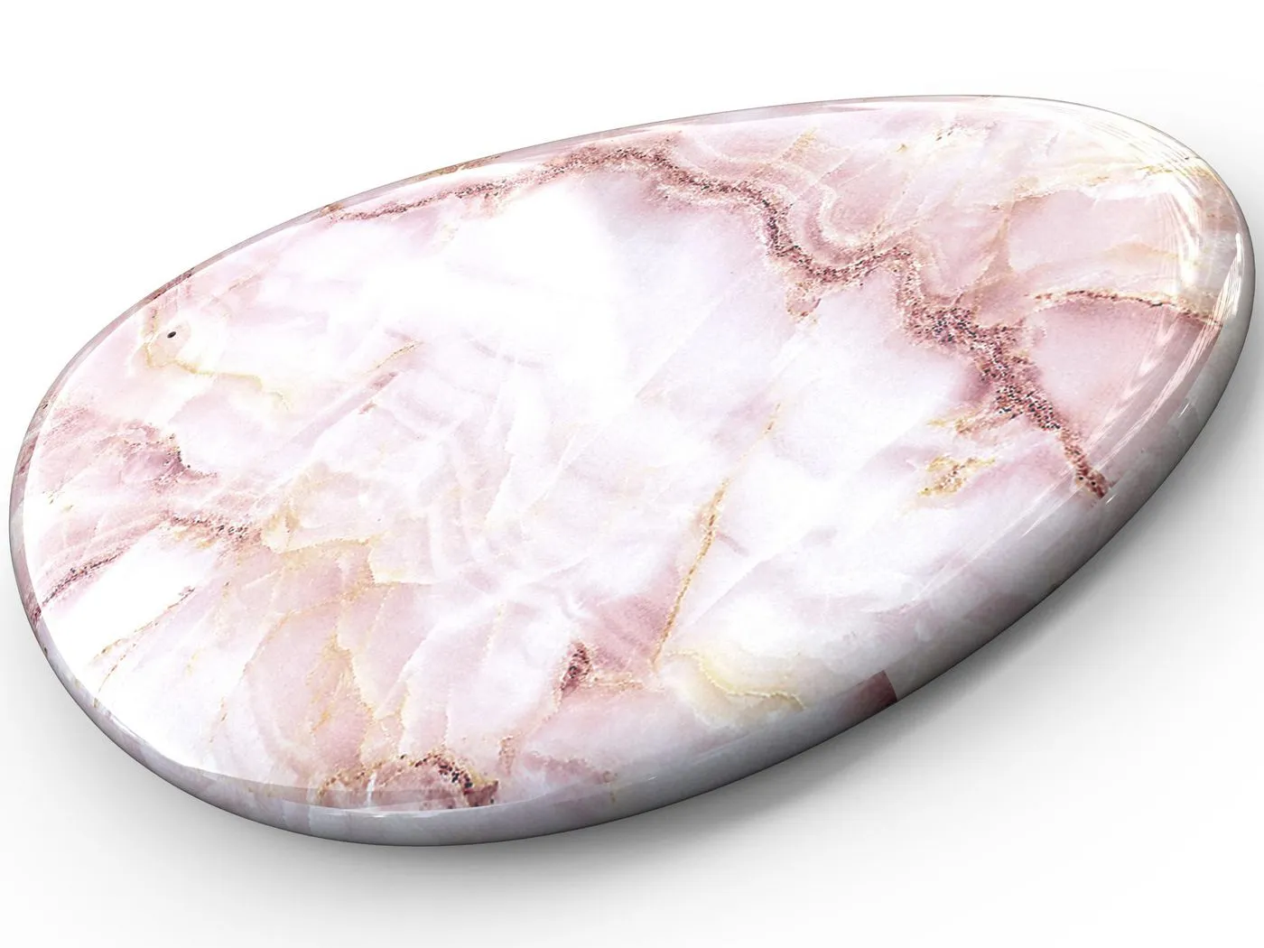 Wireless Charger Pink Marble