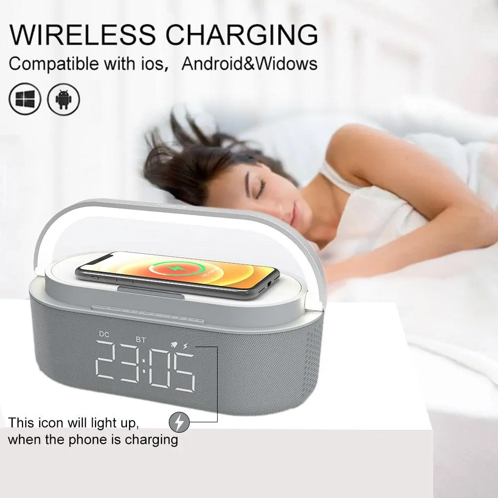 Wireless Charger with Bluetooth Speaker