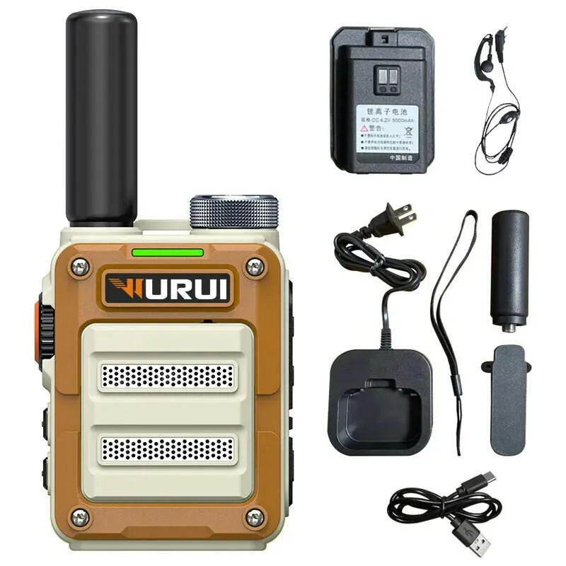 Wurui G63B walkie talkie uhf radios long range Portable ham Amateur Two-way radio profesional communicator children pmr446 scan