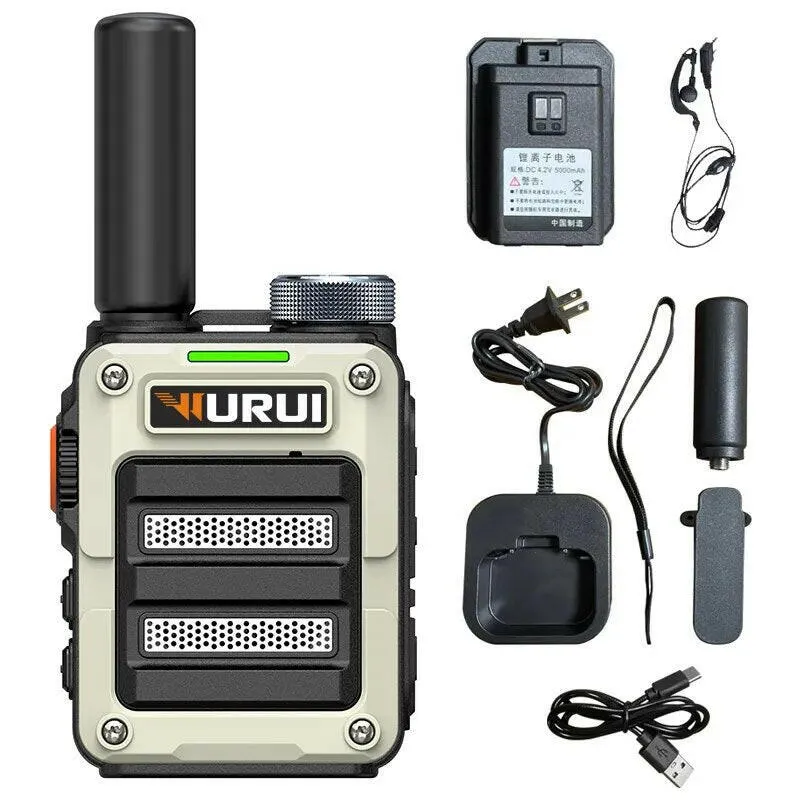 Wurui G63B walkie talkie uhf radios long range Portable ham Amateur Two-way radio profesional communicator children pmr446 scan