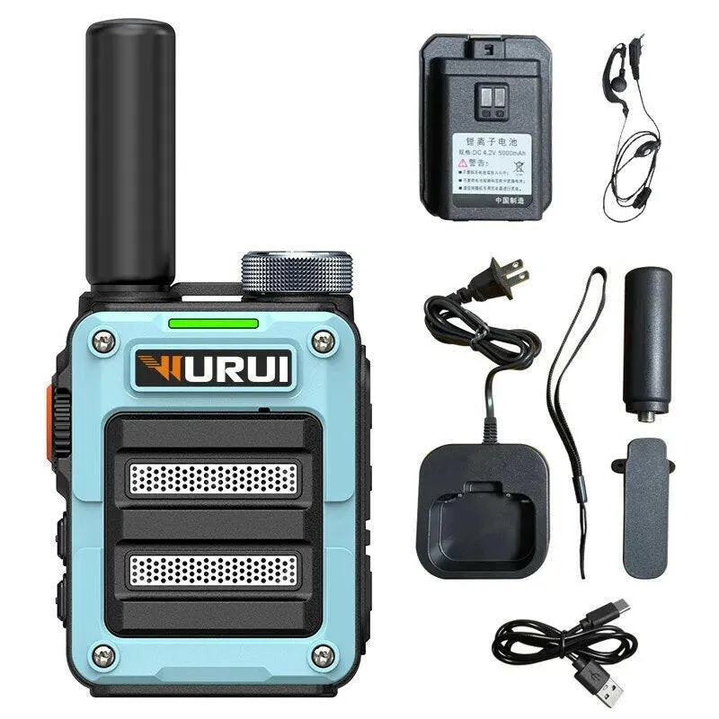 Wurui G63B walkie talkie uhf radios long range Portable ham Amateur Two-way radio profesional communicator children pmr446 scan