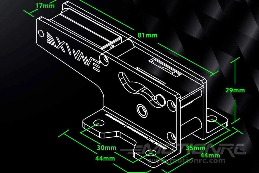 Xwave RM400-90 Electronic Main Gear Retract for 5.1mm Shafts