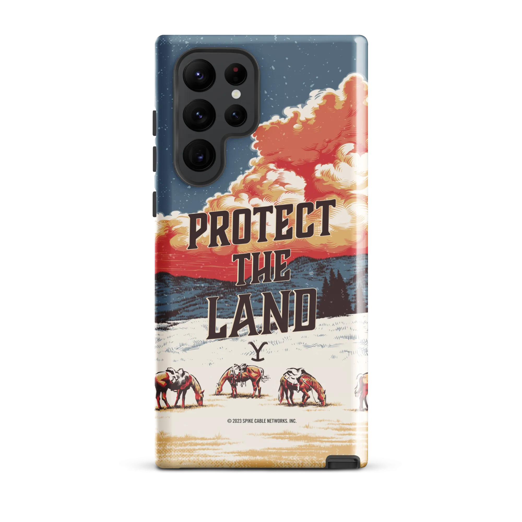 Yellowstone Protect the Land Tough Phone Case - Samsung