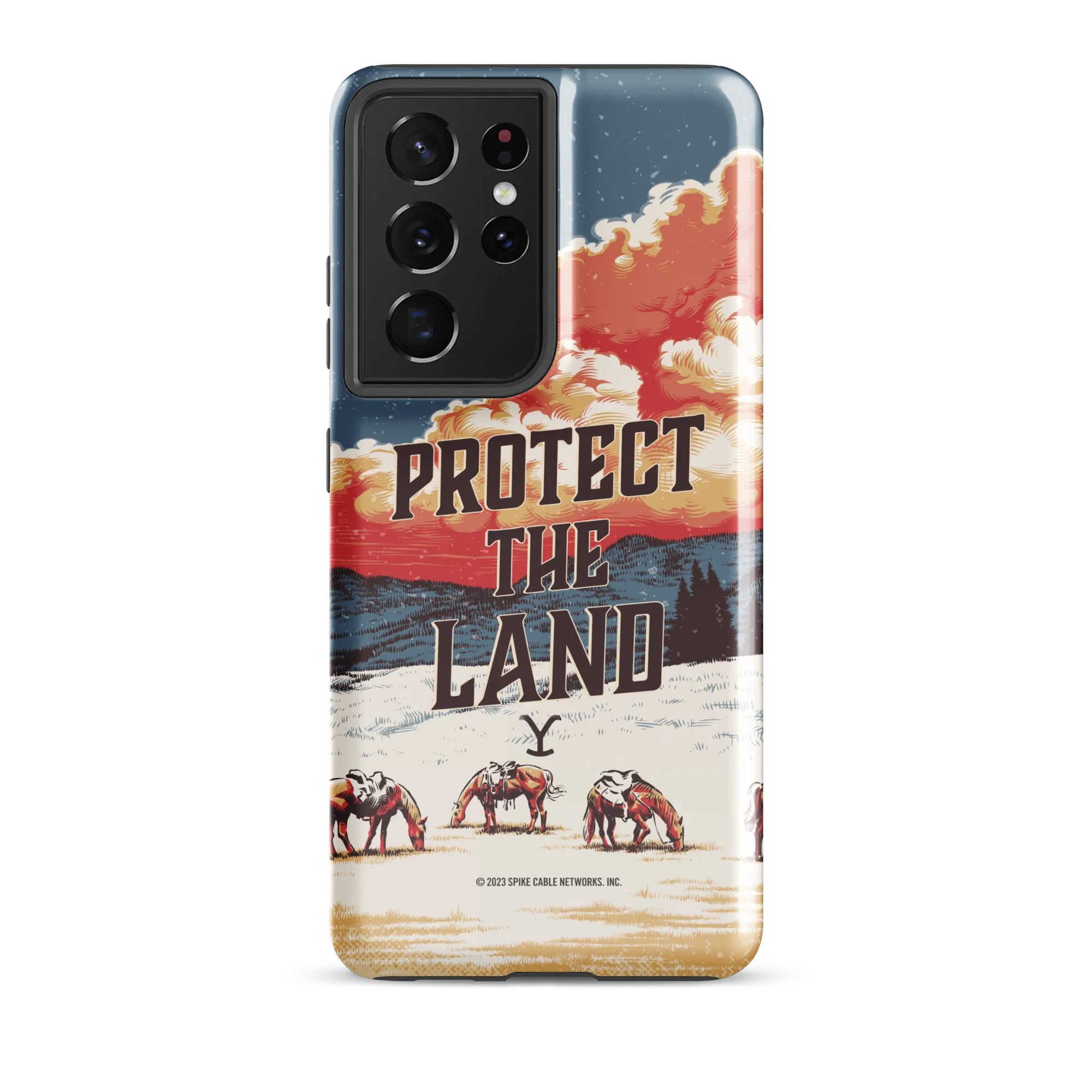 Yellowstone Protect the Land Tough Phone Case - Samsung